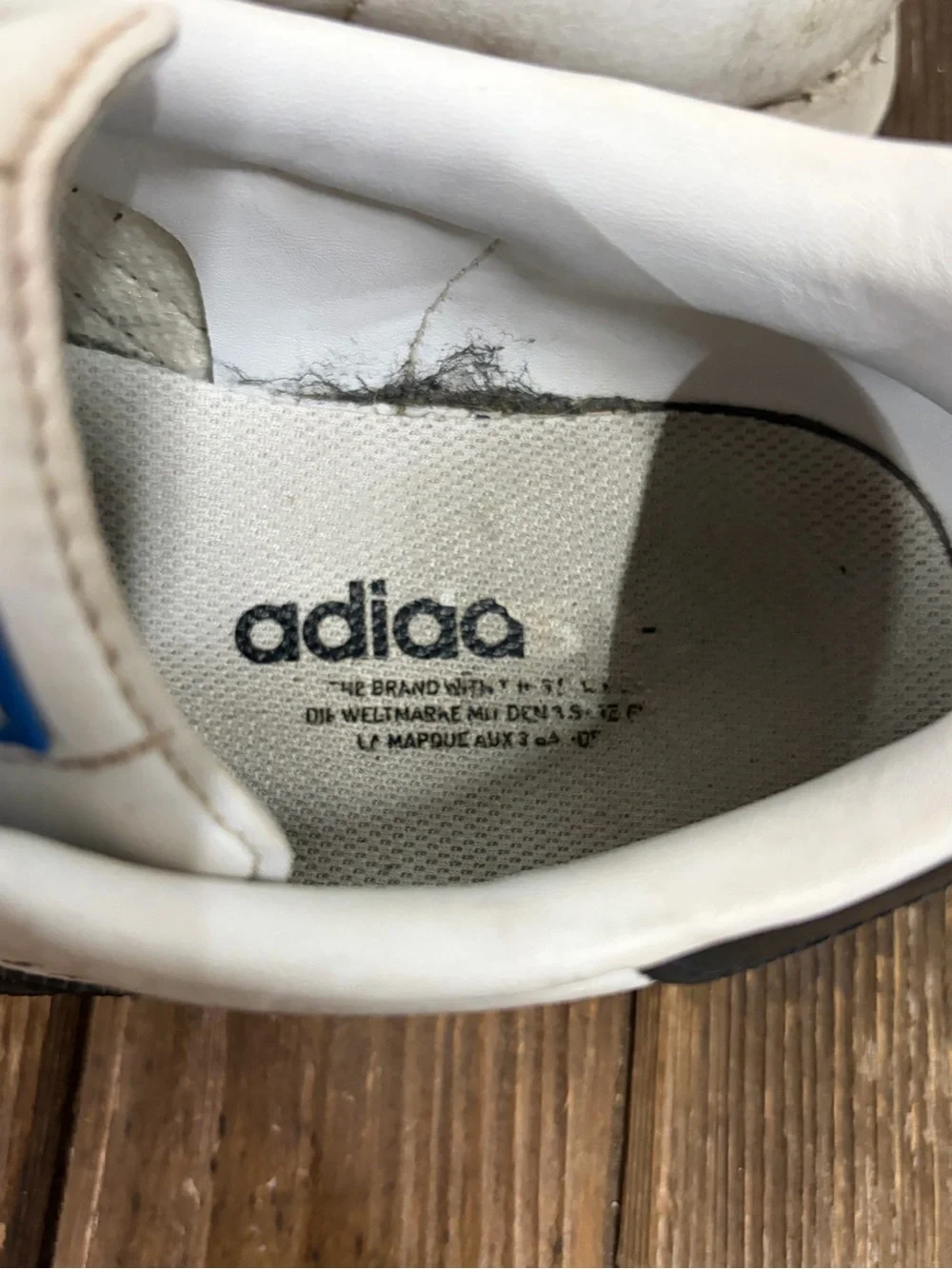 Adidas Men's White Samoa Sneakers